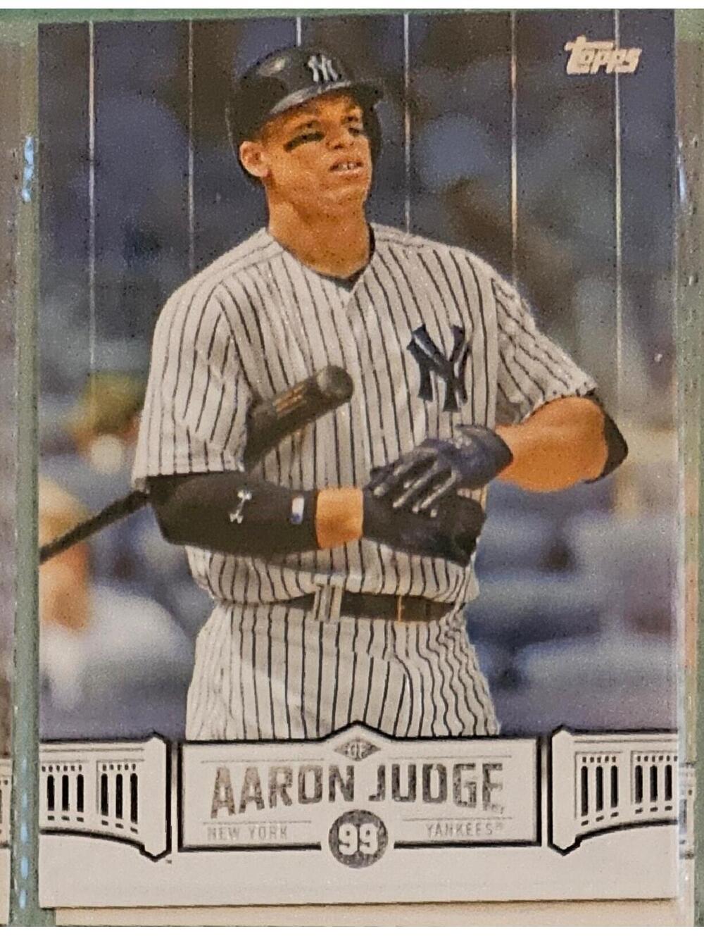 Aaron Judge [Blue variant] #AJ-4 (2018 Topps Aaron Judge Highlights) perfect day